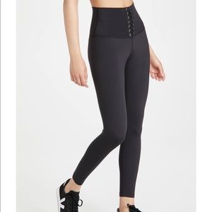 WeWoreWhat Active Lace front leggings